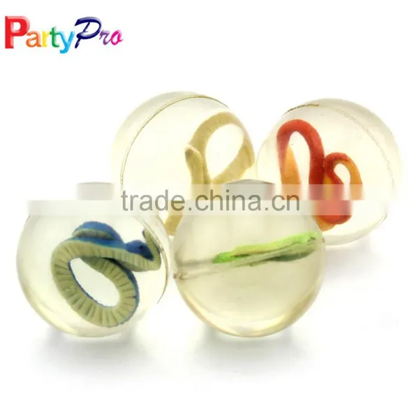 China Factory Wholesale Clear Ball Snake Figure Bouncing Balls photo-4