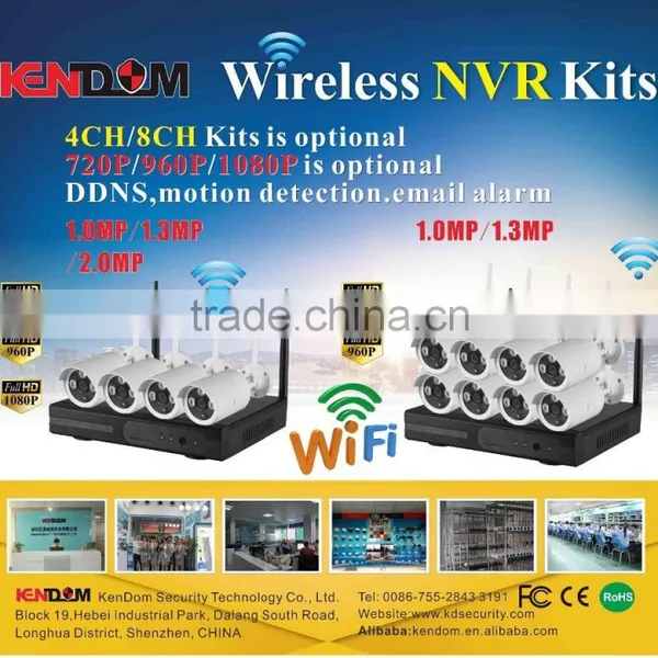 Professional POE NVR Kit 4Channel POE Power to 100 Meter 1MP/1.3MP/2MP NVR Kit Supply photo-6