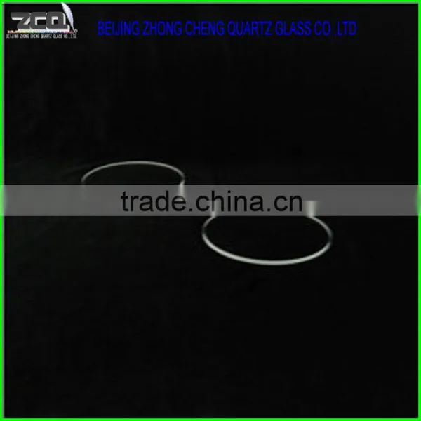 Polishing High Purity Round Quartz Glass Sheet Fused Silica Window photo-3