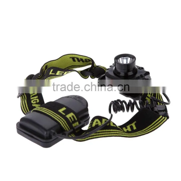 3W Mini Sensor Headlight Induction Lantern Headlamp 280 Lumen 60 Degree Flashlight Head Torch by 3 AAA Battery photo-3