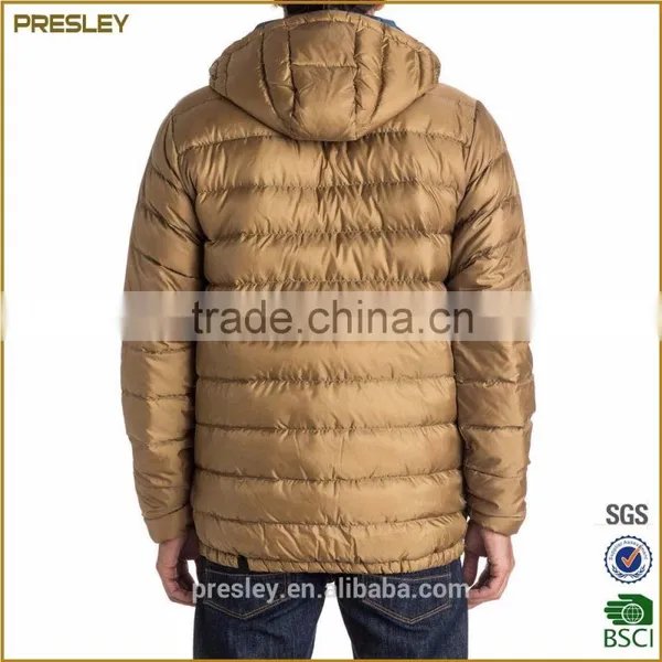 Presley Oem Hot Sale High Quality Winter 100%polyester Men's Cotton Coat photo-3