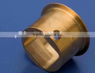 HLZS High Precision CNC Metal Lathe Parts, Brass Metal Turning Parts photo-2
