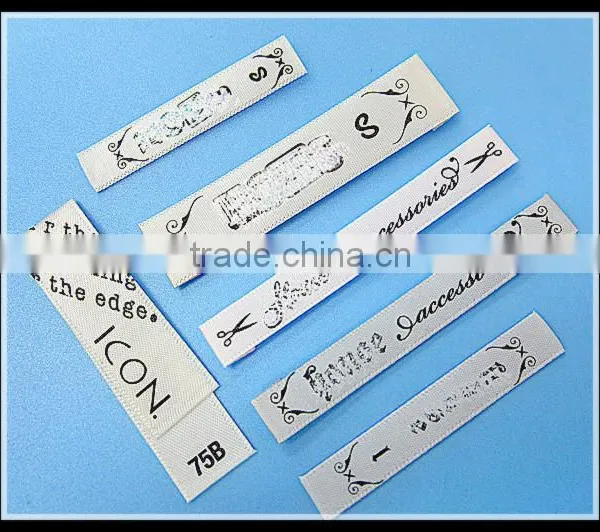 Stylish Printing Lable for Clothing Jeans Shirts photo-4