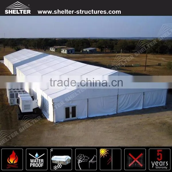 35x100m Giant Outdoor warehouse Tents with AC ventilation system for workshop