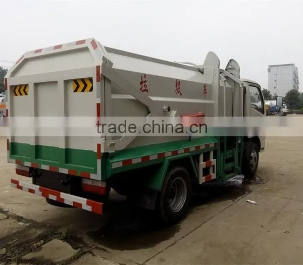New Models Dongfeng Multifuction Seal Dump Garbage Trucks for Sale photo-3