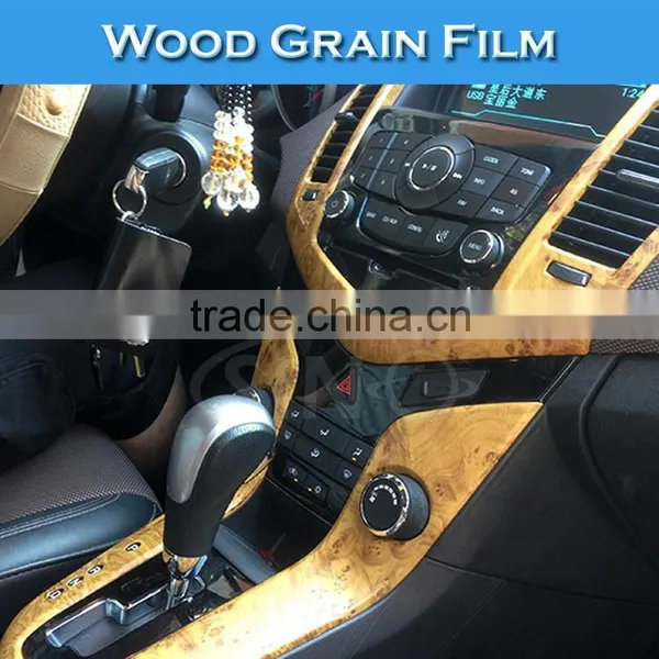 SINO W1513 Car Decoration Self Adhesive Vinyl Wood Furniture Sticker photo-3