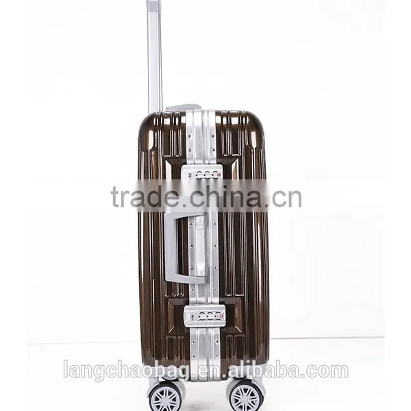 4 Wheels Trolley ABS+PC Luggage Travel Bags Suitcase Travelling Bags Trolley Luggage photo-3