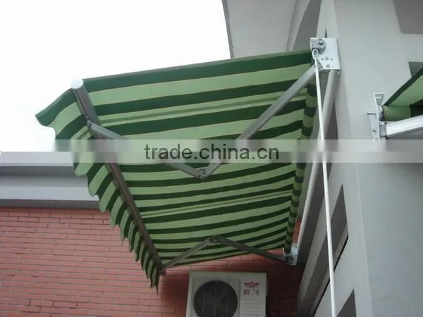 2015 New Type Alu Retractable Remote Control Acrylic Simple Awning,awning Components photo-2