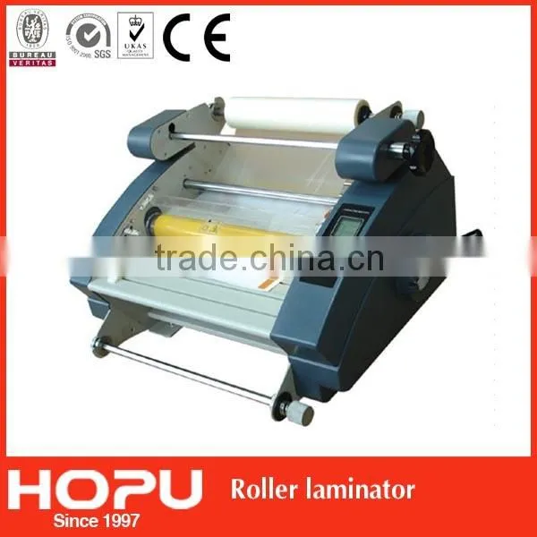Office Double Side Photo Paper Hot Laminator , Hot Laminating Machine A3