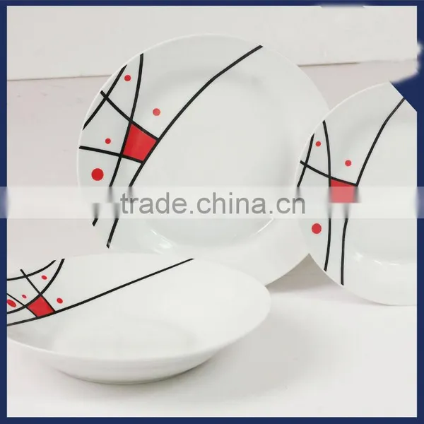 Good Quality Super White Porcelain Dinnerware Set for Hotel Daily Use photo-4