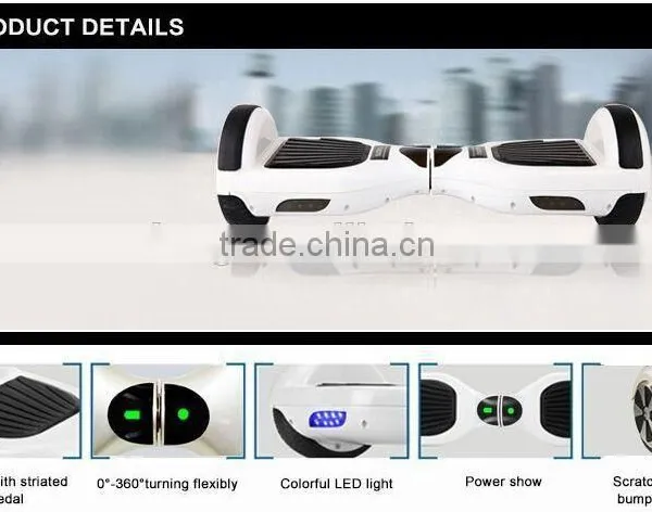 2015 Intelligent Balance Wheel, Two Wheeled Self Balancing Vehicle, Intelligent Electric Motorcycle photo-6