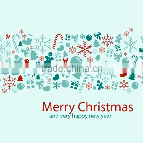 Customized Christmas Stickers Removable Static Window Sticker photo-2