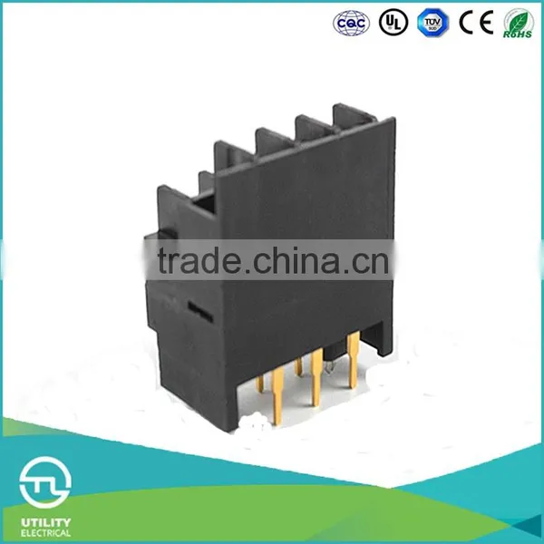 UTL Factory For Sale 2 To 24 Pins PBT Ul94V0 Types Of Electric Pcb Screw Terminal Block Connector Pitch 7.62mm photo-2