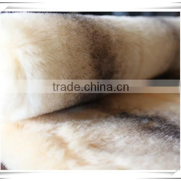 Polyester/acrylic Fur Fabric, Long Pile Fake Fur Fabric photo-5
