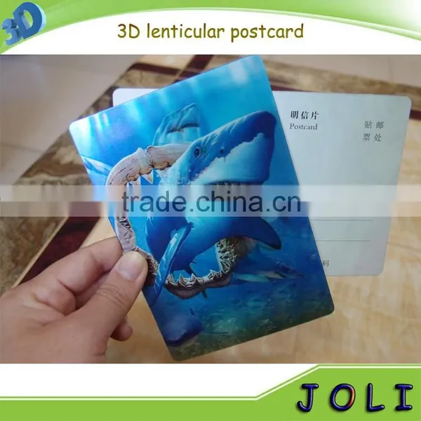Accept Small Quantity 3D Lenticular Postcards photo-2