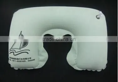 Rectangle Shape and Adults Age Group Portable Inflatable Pillow for Outdoor Folding Air Pad Pillow photo-4