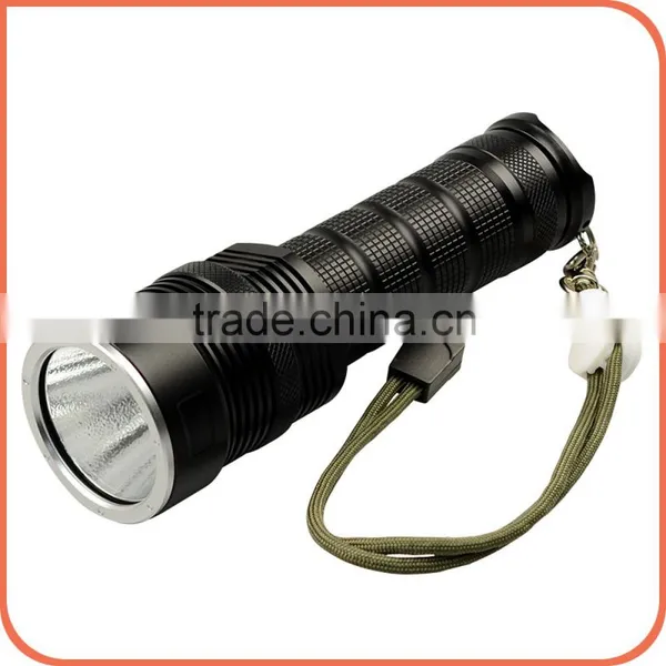 High Power Nichia uv 365mm 3w 26650 Battery Aluminum Alloy Flashlight for Gas Jade Indentification