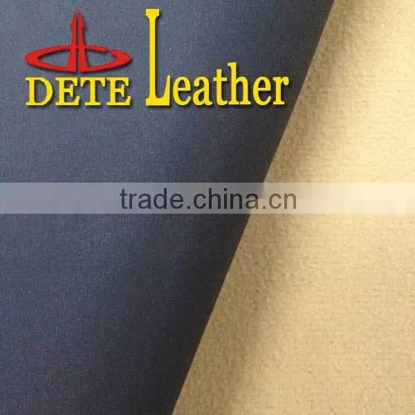 Winter High Quality Leather Raw Material for Boots PU Synthetic Leather for Iran Market