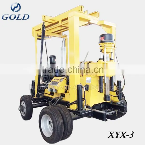 Factory Cheap Selling Trailer Mounted Water Well Drilling Rig photo-5