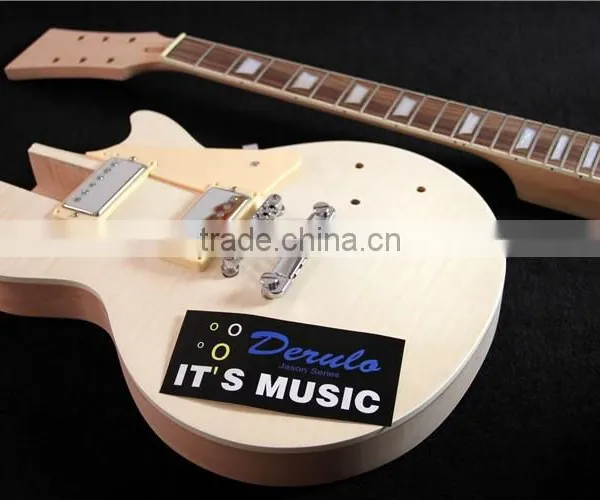China Unfinished Diy Custom Body Guitar Kit photo-4