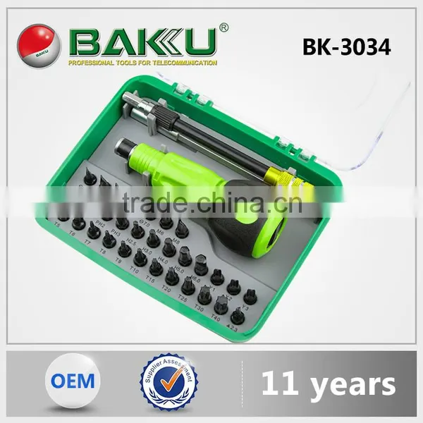 2015 New Products 34 In1professional Hardware Mobile Phone Repairing Tools for BAKU BK-3034 photo-3