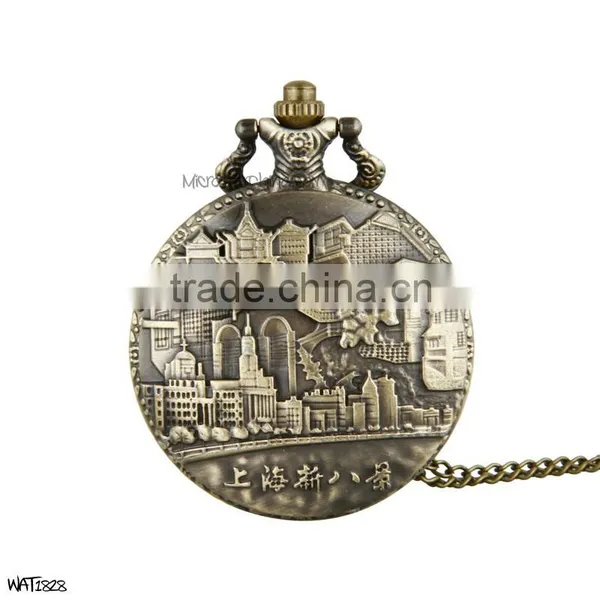 Eagle Pendant Necklace Watch photo-4