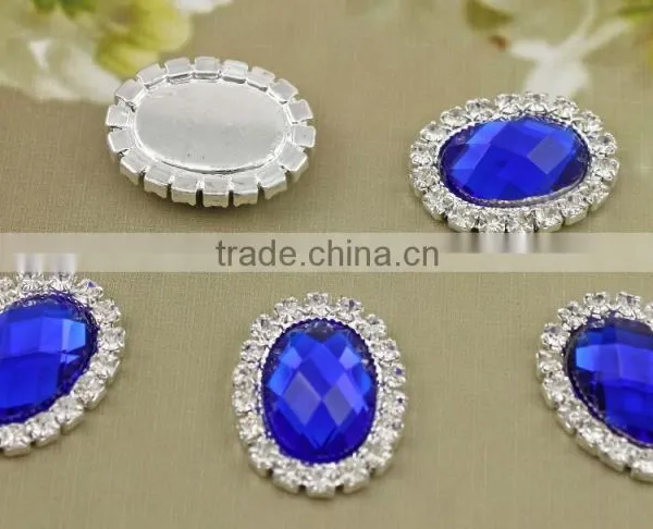 New Fashion Cheap Small Oval Embellishment Flatback 231227 photo-3