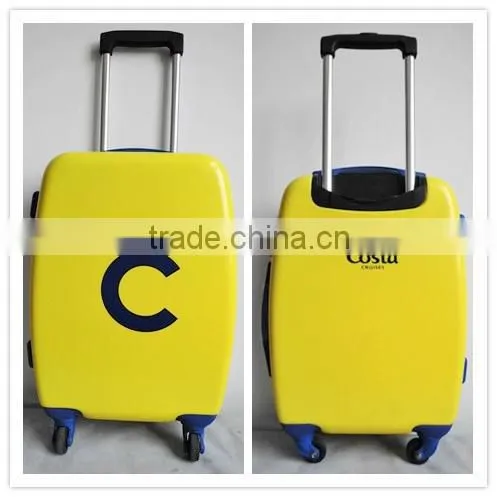 Cute 20" ABS+PC Bright Trolley Luggage Set