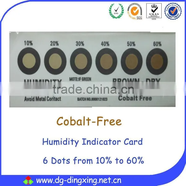 Humidity Indicator Card Moisture Indicating Paper photo-6