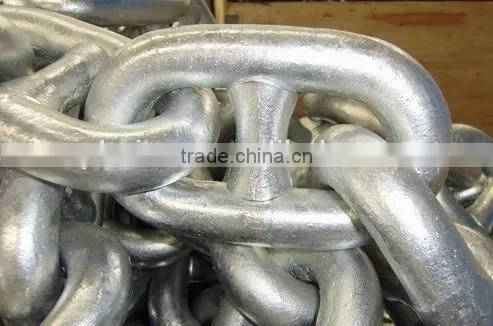 CCS Certificate Large Black and Galvanized Lifting Chain for Mining photo-3