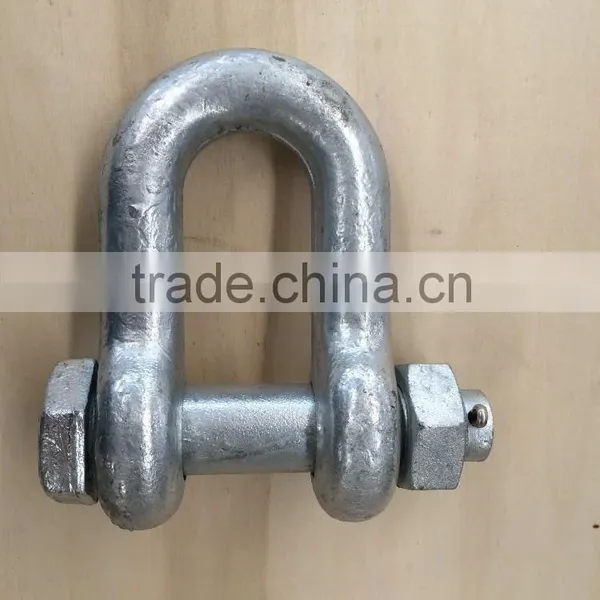 Round Pin Bow Shackle Lifting Shackle Rigging Hardware photo-2