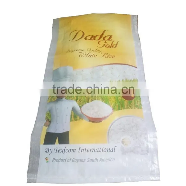Hand Length Handle Sealing & Handle and PP Plastic Type pp Rice Bag photo-2