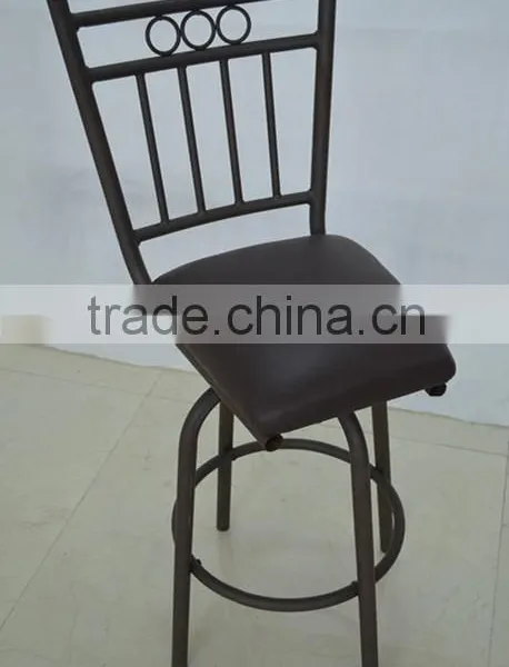 Wholesale Iron Steel Banquet Chair Furniture Famous Design Indoor Wrought Iron Chairs for Sale photo-6