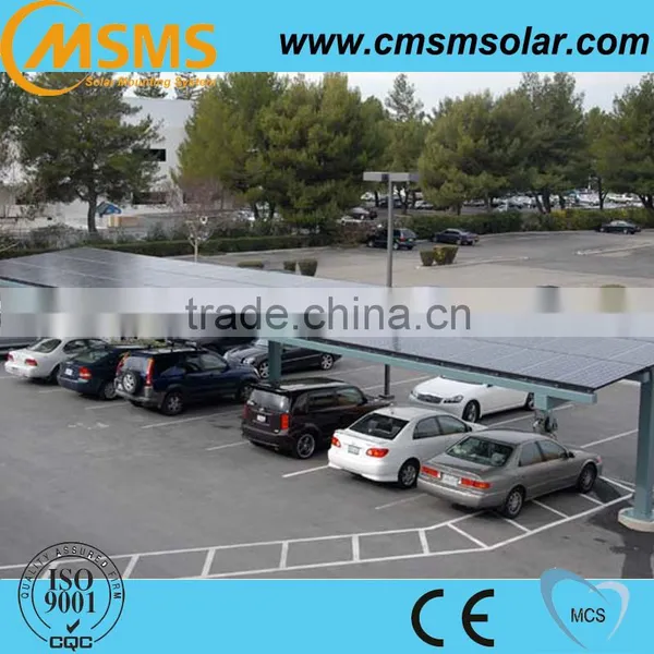 30kw Aluminum Carport Solar Panel Mounting Frames With Structure photo-3