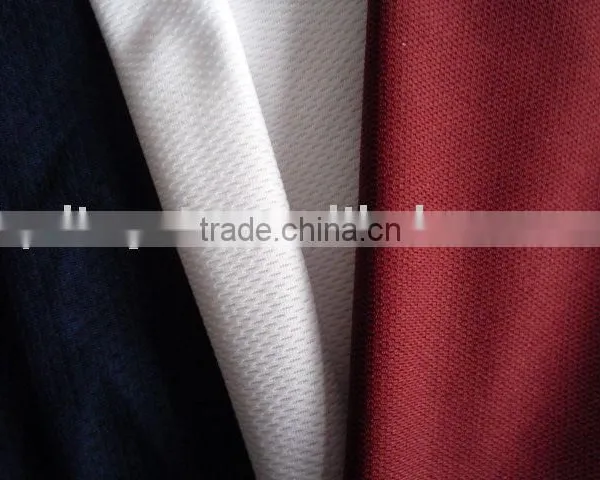 Colorful Eye Mesh Fabric Polo Garment Material