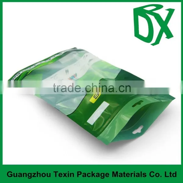 Various Design Logo Printed Resealable Plastic Snack Packaging Bag photo-4