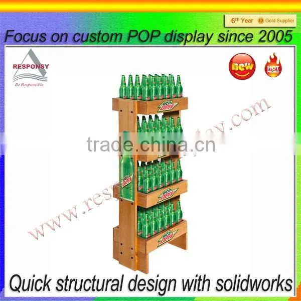 ODM & OEM Food Accessory Products Wood Display Shelves for Supermarket Promotion photo-6