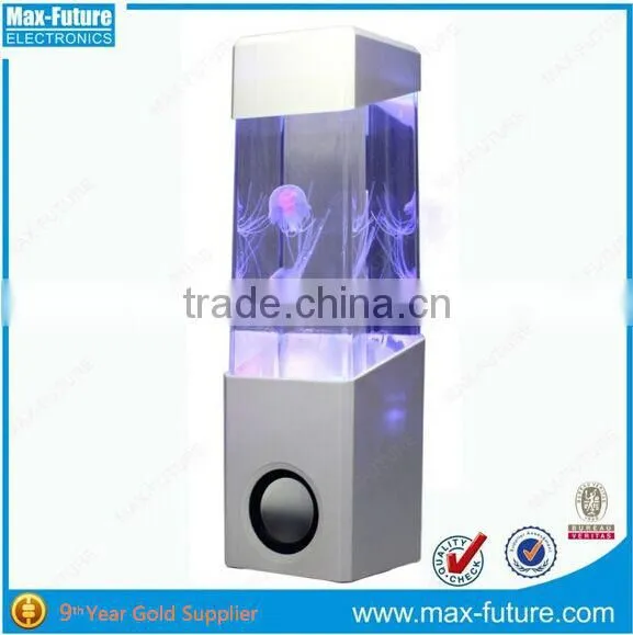 Mini Jellyfish Water Dancing Speaker With USB Charger F-1218 J photo-2