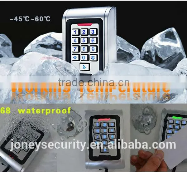 Standalone RFID Door Access Keypad RFID Access Control With IP68 Waterproof (CE FCC Rohs) photo-3
