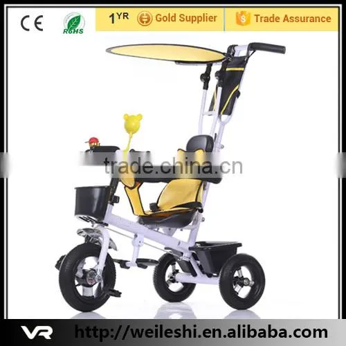 High Quality Baby Tricycle With Canopy/ Kids Tricycle Bike With Push Bar photo-5