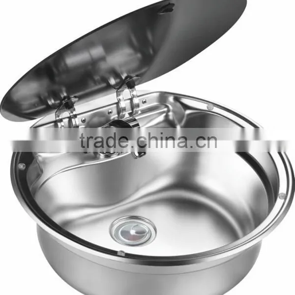 RV Stainless Steel One Burner Gas Stove With Kitchen Sink GR-600 photo-5