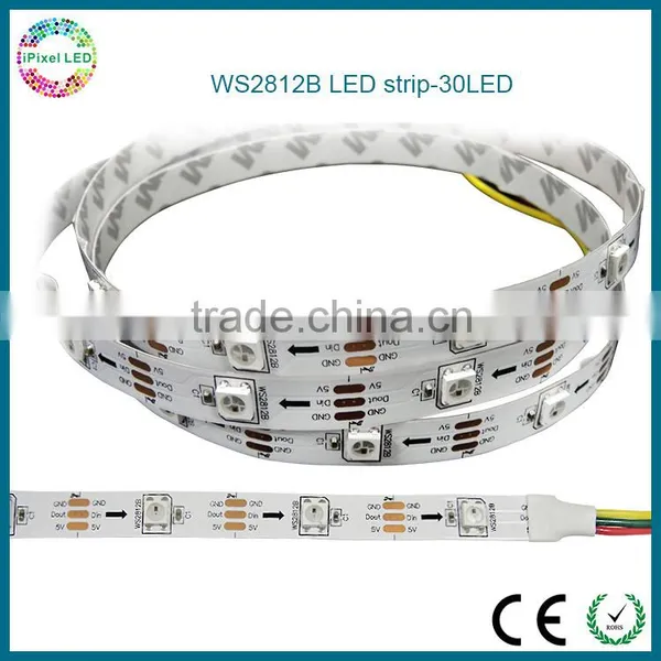 Ws2812b Flexible Water-proof LED Strip 30 Leds /m Addressable photo-3