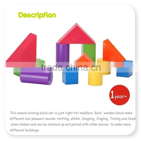 Colorful Wooden Soud Blocks Confirm to CE/EN71/ASTM F963 Safety Standards photo-2