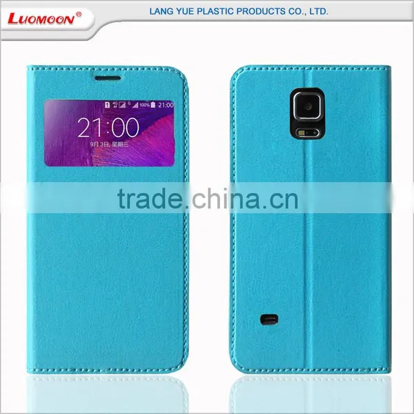 For Samsung Galaxy Note 4 Window View Flip Cover Case photo-2