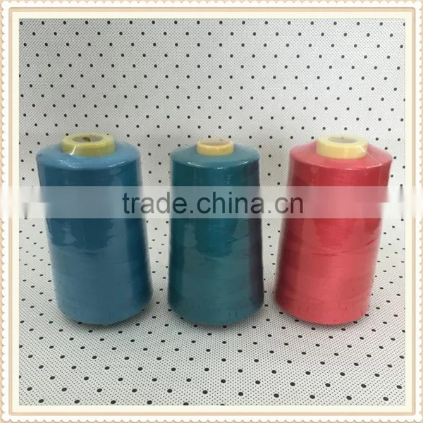 Dyed Pattern100% Spun Polyester Sewing Thread 40/2 5000yards photo-2