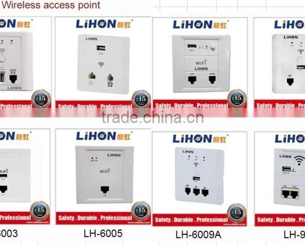 Mini Wall-in Wireless Access Point Support RJ45 WAN LAN USB photo-2