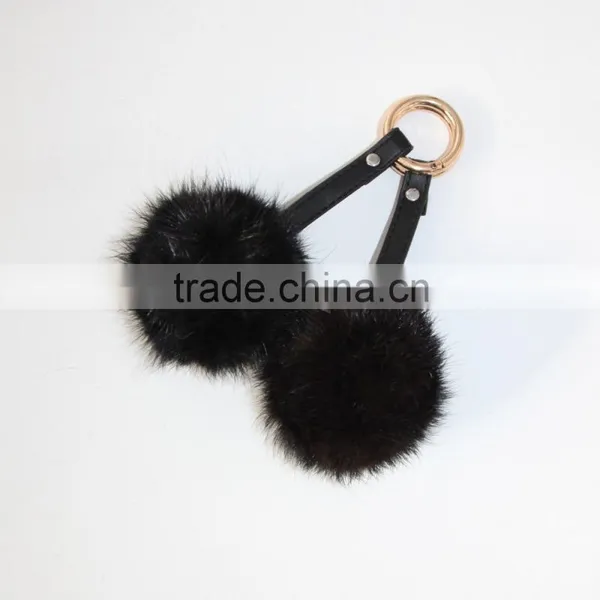 FB2 Wholesale Fur Ball Key Chain photo-3