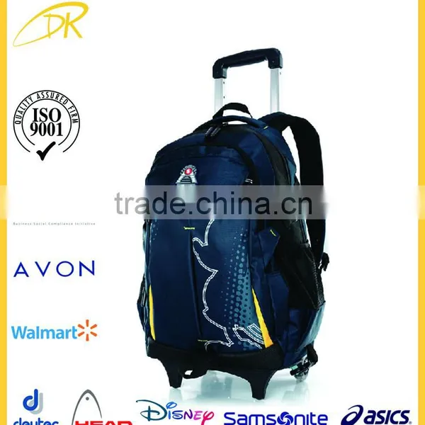 China Supplier Cheap Trolley Bag Trolley Laptop Backapck Trolley School Backpack photo-2