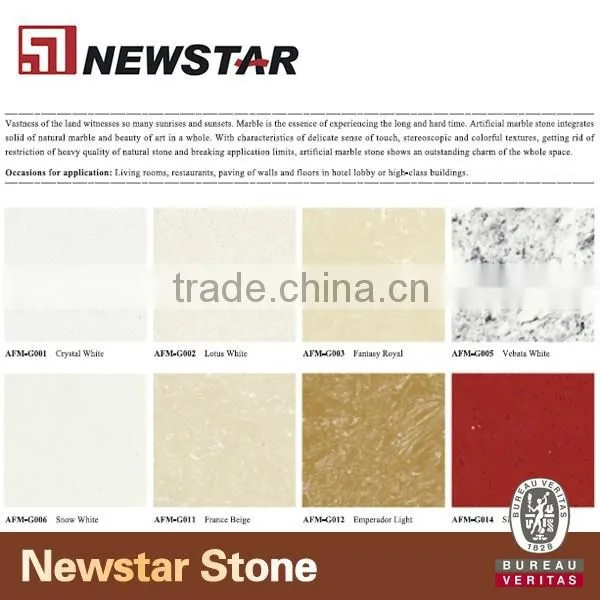 Newstar Nano White Artificial Marble photo-5