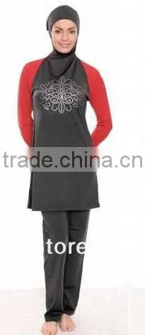 Customized Own Design Sublimation Printing Swimwear for Muslim Women photo-2